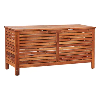 Storage Box RIVIERA Acacia Wood Dark Wood