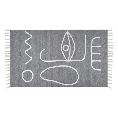 Outdoor Area Rug x cm Grey YAVU