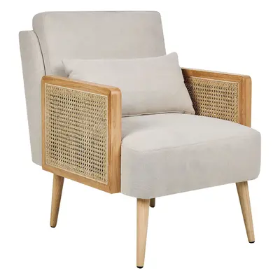 Armchair ORUM Fabric Light Beige