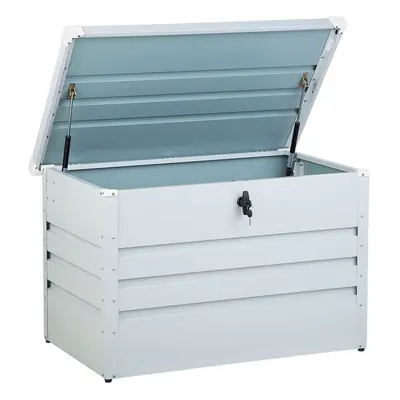 Storage Box CEBROSA Metal Light Grey