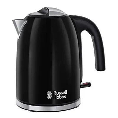 20413 Stainless Steel Electric Kettle, 1.7 Litre, Black