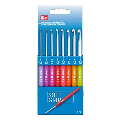 Soft Grip Aluminum, 2-6mm Crochet Hook Set, Multicolor Count