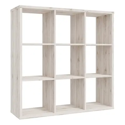 Mauro 3x3 Storage Unit in Sand Oak