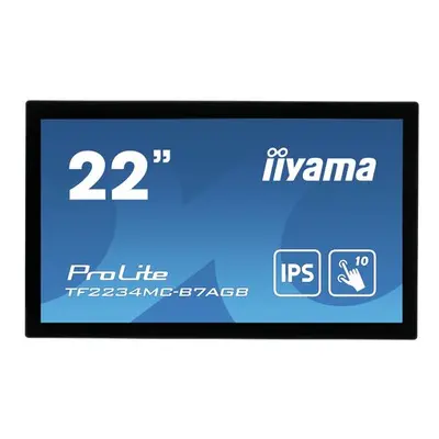 iiyama ProLite TF2234MC-B7AGB touch screen monitor 54.6 cm (21.5") x pixels Multi-touch Multi-us