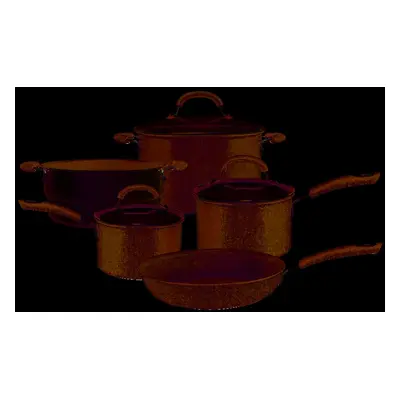 Circulon Total Non Stick Cookware Set with Steamer and Frying Pans - Pack of