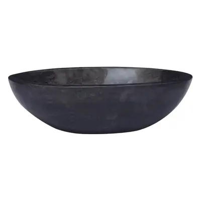 vidaXL Sink Black 53x40x15 cm Marble Natural Stone Basin Washroom Bathroom