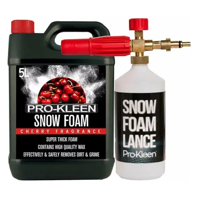 (Cherry) ProKleen Snow Foam Car Shampoo & Nilfisk Lance Kit