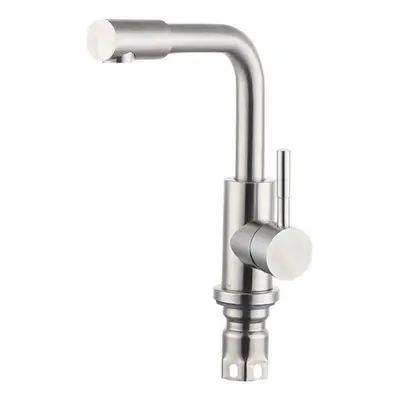 Stainless Steel Sink Faucet Kitchen Single Hole Hot And Cold Water Mixer Tap