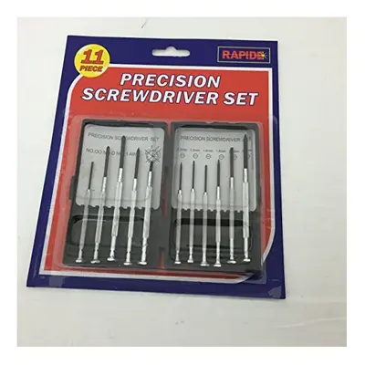 11 Pieces Precision Screwdriver Set For Jewelers Watches Glasses Laptops Mobile