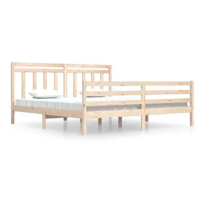 (brown, x cm) vidaXL Solid Wood Bed Frame Bedroom Bedstead Bed Base Multi Colours/Sizes