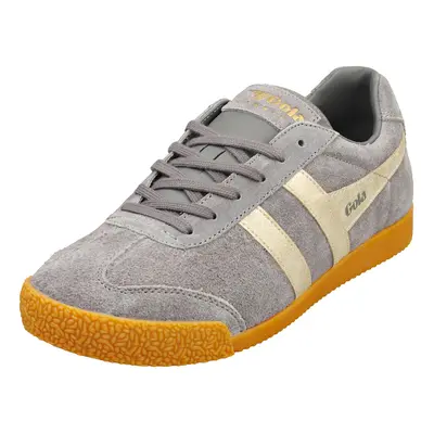 Gola Harrier Mirror Womens Classic Trainers in Ash Gold - UK