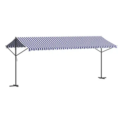 (6 x m) vidaXL Free Standing Awning Canopy Garden Canopy Sunshade Outdoor Shelter