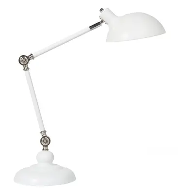 Desk Lamp MERAMEC Adjustable Metal White