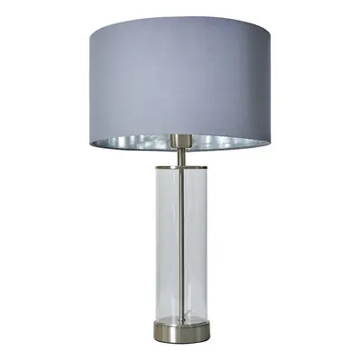 Balan Brushed Chrome Table Lamp