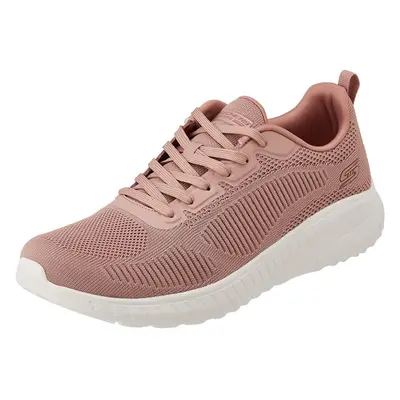 Skechers Bobs Squad Chaos Face Off Blush Womens Trainers