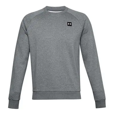 Men's Under Armour Rival Fleece Crew Sweatshirt Grey 012