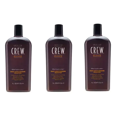 American Crew Daily Moisturizing Shampoo 1000ml x3