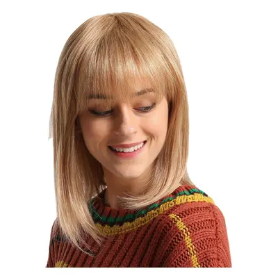 Bobo Cosplay Blonde Bangs Woman Synthetic Hair Wigs Cute Lolita