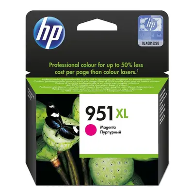 HP 951XL Magenta Ink Cartridge, Magenta