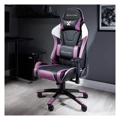 X ROCKER X-Rocker Agility eSports PC Office Gaming Chair Purple