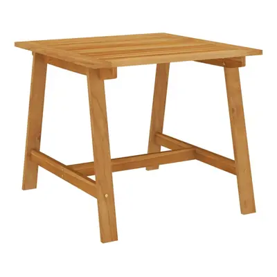 vidaXL Solid Acacia Wood Garden Dining Table Outdoor Wooden Dinner Side Table