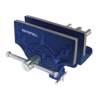 Faithfull FAIV34 Home Woodwork Vice 150mm (6in) & Integrated Clamp