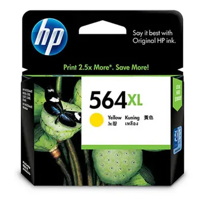 GENUINE Original HP 564XL YELLOW Ink Cartridge Toner CB325WA