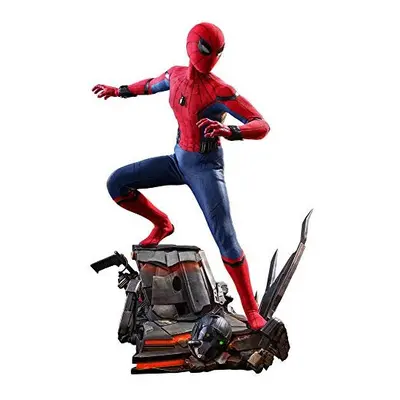 Hot Toys Quarter-Scale Spider-Man: Homecoming, 1/4 Scale Figure, Spider-Man, Multicoloured, (HT9