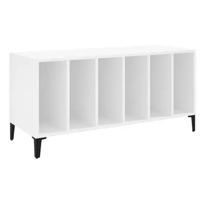 (white) vidaXL Record Cabinet Record Player Stand Sideboard Multi Colours Engineered Wood