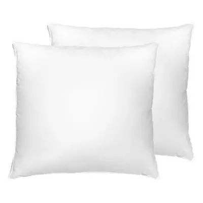 Set of Pillows FELDBERG Japara Cotton High x cm White