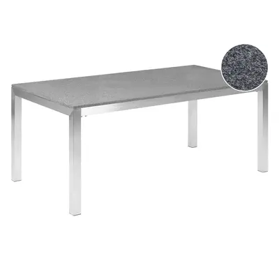 Granite Garden Table x cm Grey GROSSETO