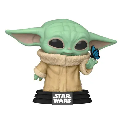 The Mandalorian Grogu with Butterfly US Exclusive Pop! Vinyl