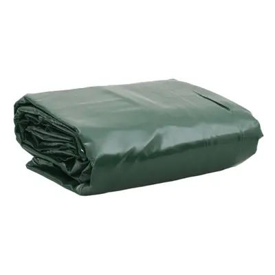 vidaXL Tarpaulin Cover Ground Sheet Waterproof Camping Tarp Green g/mÂ²