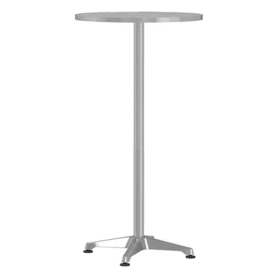 (59.5 x 70/114.5 cm) vidaXL Outdoor Bar Table Height Adjustable Bistro Table Dining Table Alumin