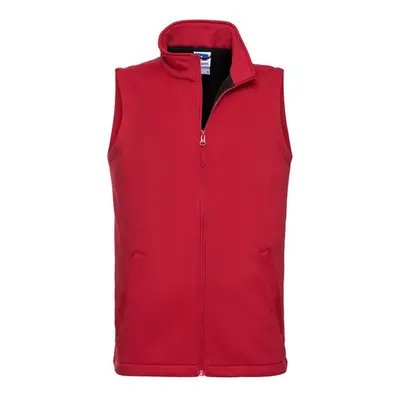 (XXL, Classic Red) Russell Mens Smart Softshell Gilet