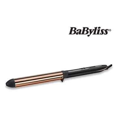 BaByliss Titanium Brilliance Wave Curling Wand 210Â°C Digital Heat Settings