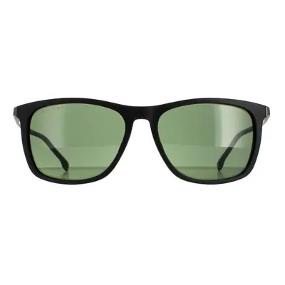 Hugo Boss Sunglasses BOSS 1249/S/IT QT Matte Black Green