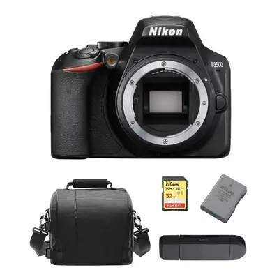 NIKON D3500 Body Black + 32GB SD card+Bag+EN-EL14A Battery+Card Reader