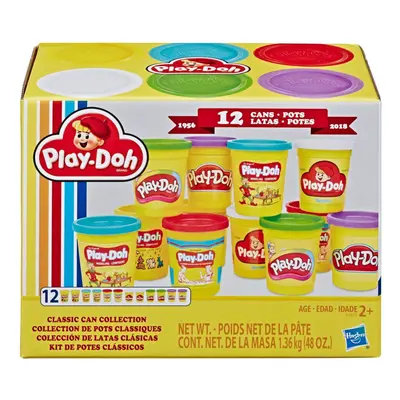 Play-Doh Retro Compound Pac Classic Can Collection (12 CANISTERS)