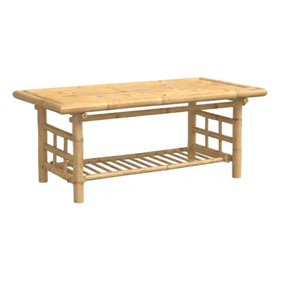 vidaXL Coffee Table Hall Tea Centre End Table Accent Side Console Table Bamboo