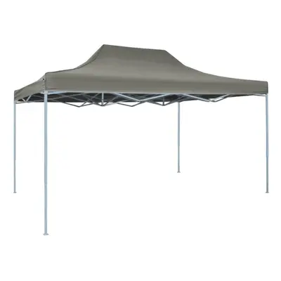 vidaXL Professional Folding Party Tent 3x4m Anthracite Steel Outdoor Canopy