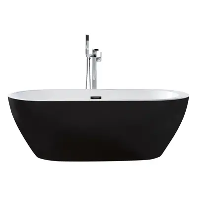 Freestanding Bath x mm Black NEVIS