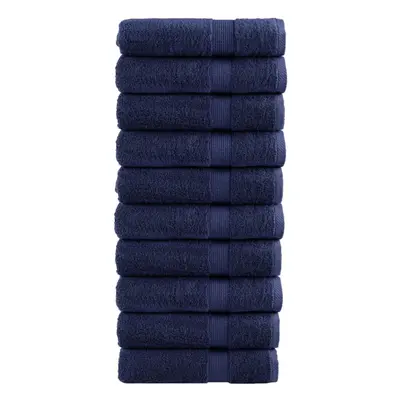 (navy blue, x cm/ pcs) vidaXL Premium Sauna Towels Guest Bath Towel pcs Gold 600gsm 100% Cotton