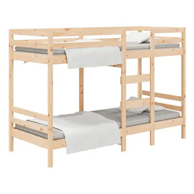 (brown, x cm) vidaXL Solid Wood Pine Bunk Bed Twin Sleeper Loft Bed Base Multi Colours/Sizes