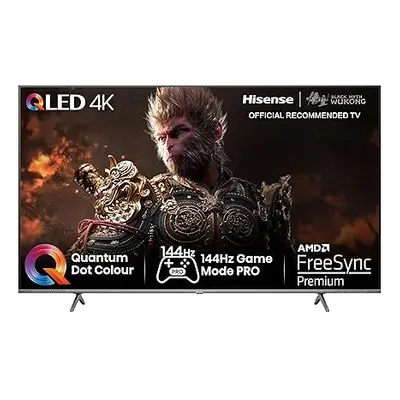 Hisense Inch 144Hz QLED Gaming TV 65E7KQTUK PRO