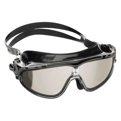 - Skylight Goggles Sil ,Black/Frame Black Grey Mirrored Lens