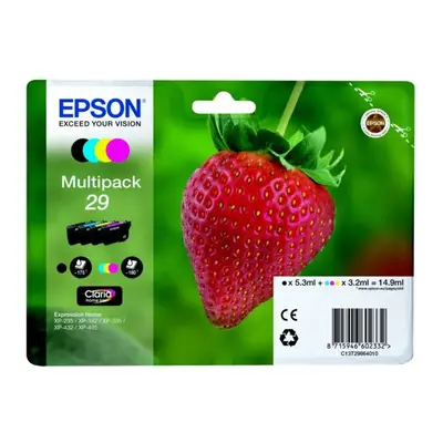 Epson C13T29864511 (29) Ink cartridge multi pack, 5,3ml + 3x3,2ml,...