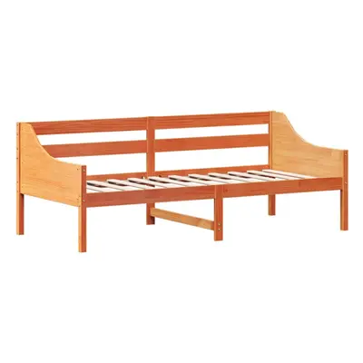 (brown, x cm) vidaXL Day Bed Sofa Bed Frame Daybed Couch Bedroom Guest Bed Solid Wood Pine