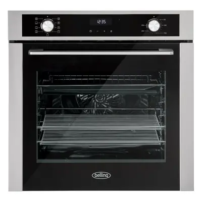 Belling ComfortCook BI603MF Stainless Steel Built-In Electric Single Oven - A Rated