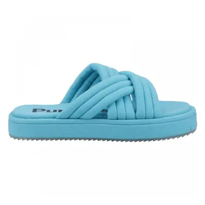 (4 (Adults')) Sienna | Turquoise | Womens Slides